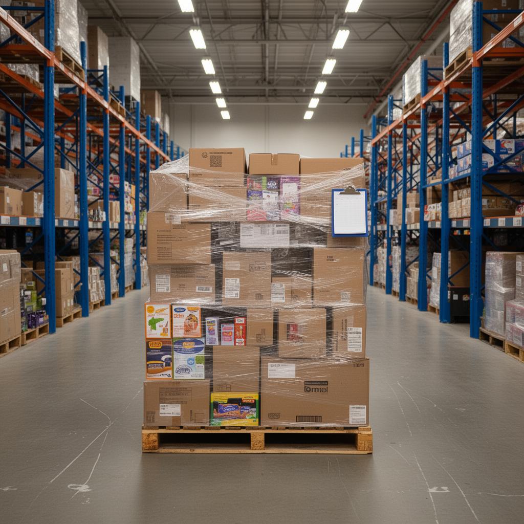 mixed retail overstock pallet