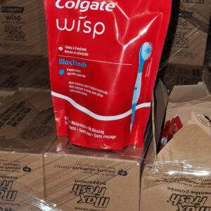 colgate wisp maxfresh peppermint mini brushes 24 count