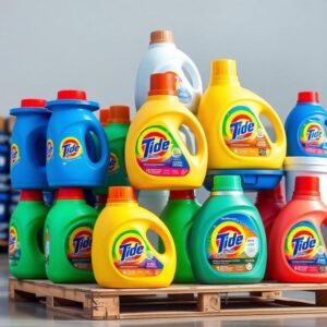 laundry detergent pallet